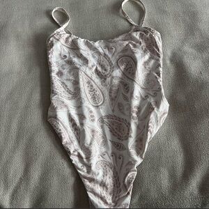 Paisley Print Swimsuit